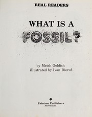 Cover of: What is a fossil?