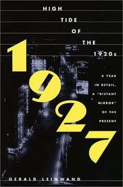 Cover of: 1927 by Gerald Leinwand