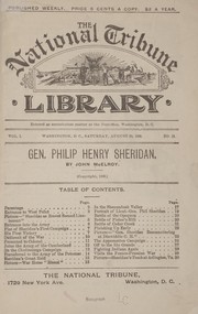 Cover of: Gen. Philip Henry Sheridan