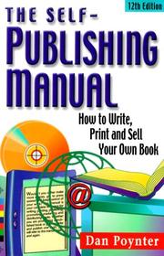 Cover of: The Self-Publishing Manual by Dan Poynter