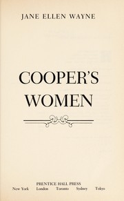 Cooper's women by Jane Ellen Wayne