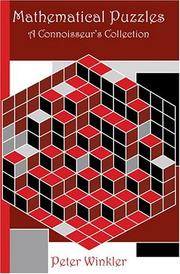 Cover of: Mathematical Puzzles: A Connoisseur's Collection