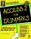 Cover of: Access 2 for dummies