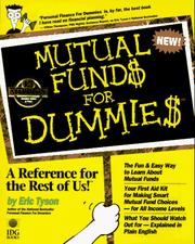 Cover of: Mutual fund$ for dummie$