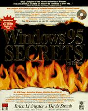 Windows 95 secrets by Brian Livingston, Davis Straub