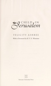 Cover of: Child in Jerusalem