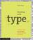Cover of: Thinking with type