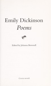 Cover of: Emily Dickinson Poems by Emily Dickinson
