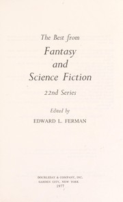 Cover of: The Best From Fantasy and Science Fiction 22nd Series