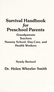 Cover of: Survival Handbook for Preschool Parents