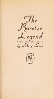 Cover of: The Barstow Legend