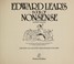 Cover of: Edward Lear's book of nonsense