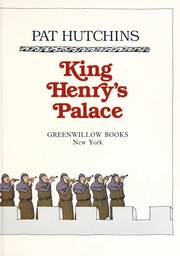 Cover of: King Henry's palace