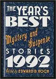 Cover of: The Year's best mystery and suspense stories, 1992