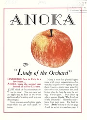 Cover of: Anoka, the "Lindy of the orchard": [bulletin]