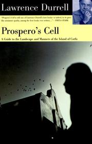 Cover of: Prospero's cell by Lawrence Durrell