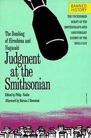 Cover of: Judgment at the Smithsonian