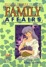 Cover of: Family Affairs (Maison Ikkoku, Volume 2)