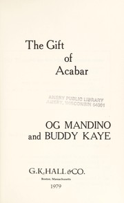 Cover of: The gift of Acabar