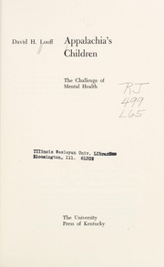Appalachia's children by David H. Looff