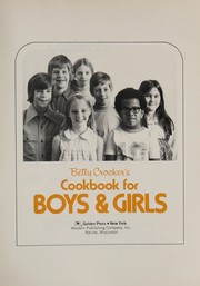 Cover of: Betty Crockers Cookbook for Boys and Girls