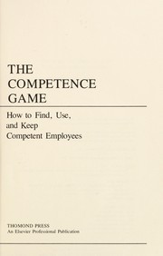 Competence Game by Ruth W. Stidger