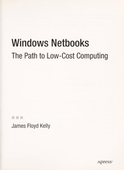 Cover of: Windows netbooks: the path to low-cost computing