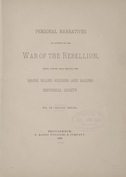 Service of the cavalry in the Army of the Potomac by Edward P. Tobie