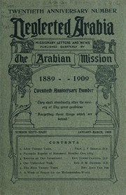 Cover of: The Arabian Mission: its present urgent and specific needs