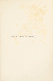 Cover of: The enemies of books