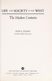 Cover of: The modern centuries.