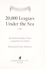 Cover of: Classic Starts: 20,000 Leagues Under The Sea; Retold From The Jules Verne