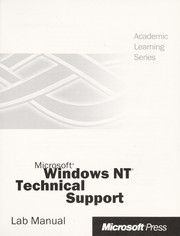 Cover of: Microsoft Windows NT technical support by Microsoft Corporation
