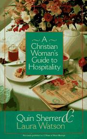 Cover of: A Christian Woman's Guide to Hospitality