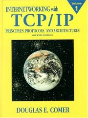 Cover of: Internetworking with TCP/IP Vol.1: Principles, Protocols, and Architecture (4th Edition)