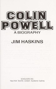 Colin Powell by James Haskins