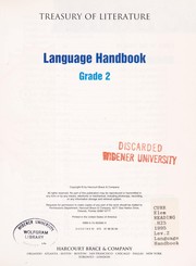 Cover of: Treasury of Literature: Language Handbook, Grade 2