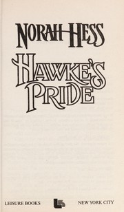 Hawke's Pride by Norah Hess