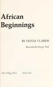 Cover of: African Beginning