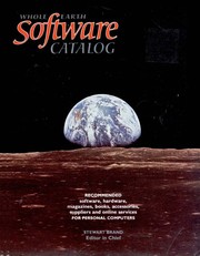 Whole earth software catalog by Stewart Brand