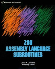 Z80 assembly language subroutines by Lance A. Leventhal