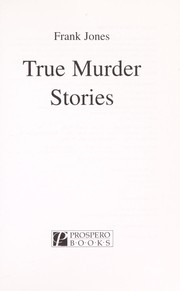 Cover of: True Murder Stories