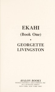 Cover of: Ekahi (Book One) A Holly St. James Romantic Mystery