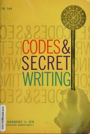 Cover of: Codes & secret writing