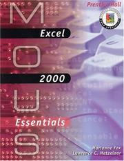 Cover of: MOUS Essentials: Excel 2000