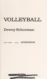 Cover of: Volleyball.