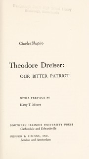 Theodore Dreiser by Charles Shapiro
