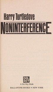 Cover of: Noninterference by Harry Turtledove