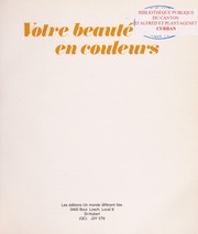 Cover of: Votre beauté en couleurs by Carole Jackson