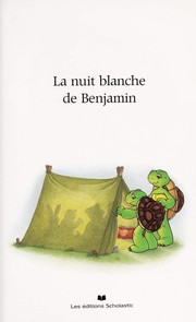 Cover of: La nuit blanche de Benjamin by Sharon Jennings
